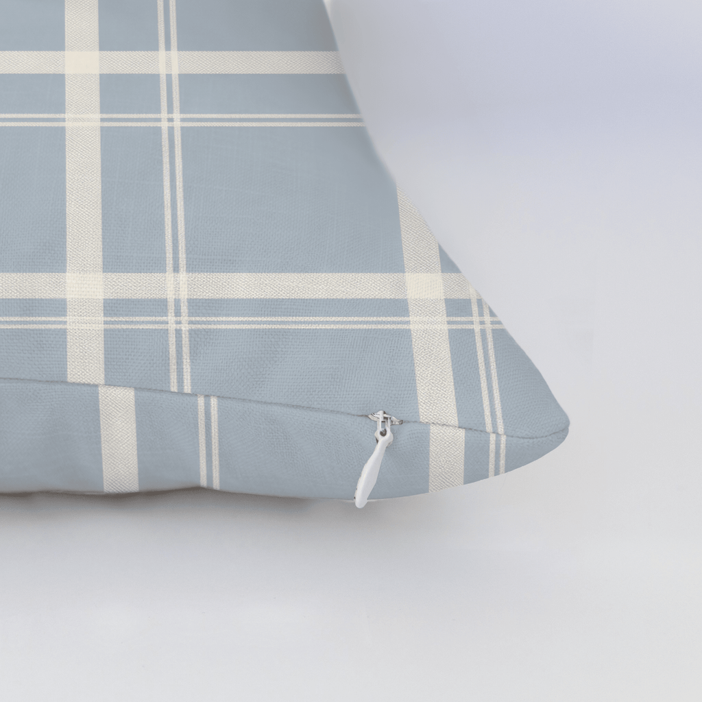 Benjamin Gingham Throw Pillow