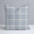 Benjamin Gingham Throw Pillow - Lemon Park