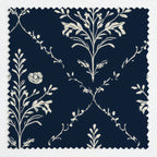 Benjamin Navy Floral - Fabric - Lemon Park