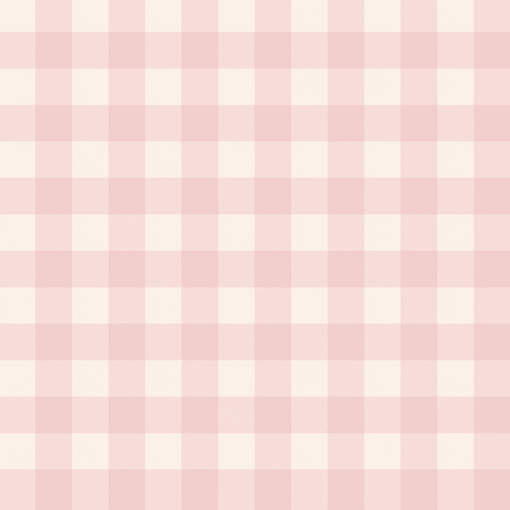 Juliet's Garden Bubble Gingham Wallpaper