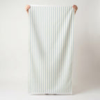 Juliet's Garden Robin Blue Stripe - Fabric