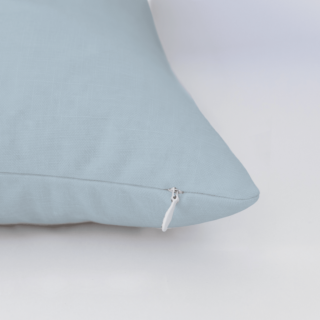 Juliet's Garden Robin Blue Throw Pillow