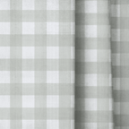 Loose Stems Lichen Gingham_ - Drapery