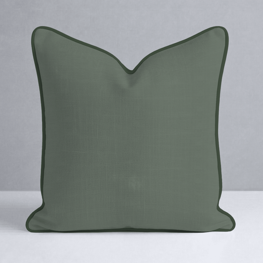 The Silk Garden Pine Throw Pillow - Lemon Park