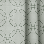 The Silk Garden Sage Diamond - Drapery