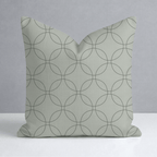 The Silk Garden Sage Diamond Throw Pillow - Lemon Park