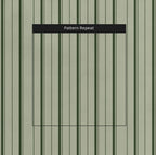The Silk Garden Sage Stripes - Fabric